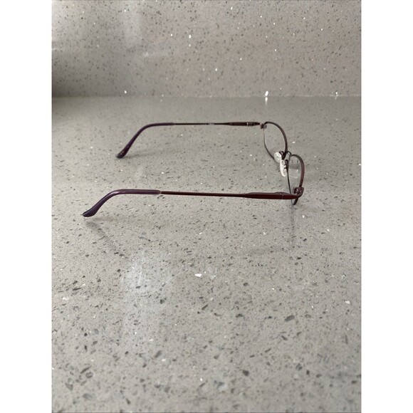 Nicole Miller Burgundy Cat Eye Women Full Rim 51-16-135 Eyeglasses Frames ONLY main image 4